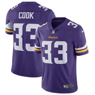 Men's Minnesota Vikings #33 Dalvin Cook Purple Vapor Untouchable Limited Stitched NFL Jersey